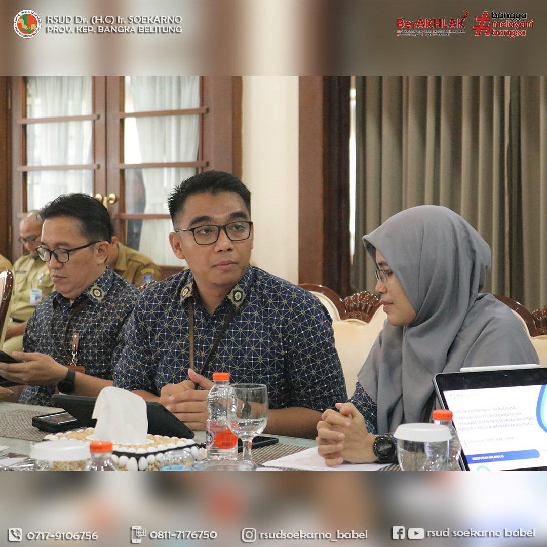 Direktur RSUD Dr. (H.C) Ir. Soekarno Provinsi Kepulauan Bangka Belitung: Tidak Ada Pengembalian Dana Rp1,8 M