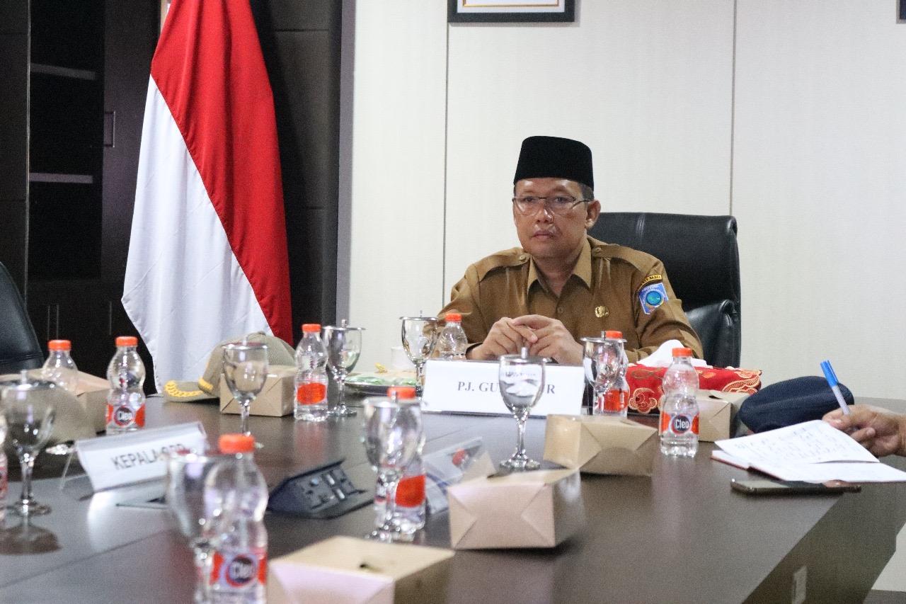 Rakor Inflasi, Pj Gubernur Sugito Beri Arahan