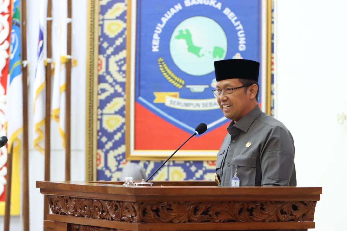 Pemprov Kep Bangka Belitung dan DPRD Sepakati Pengambilan Keputusan Raperda RTRW