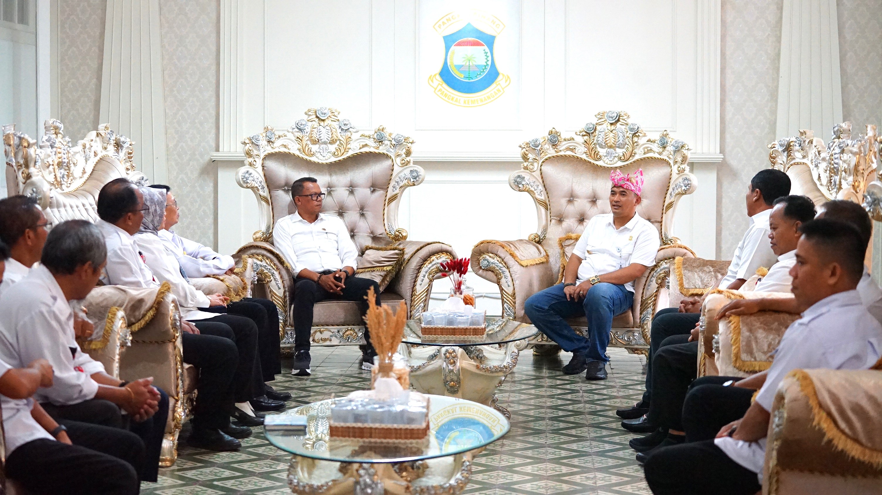 Kunjungan Kerja Kakanwil BPN Babel dan Jajaran Ke Pj. Walikota Pangkalpinang