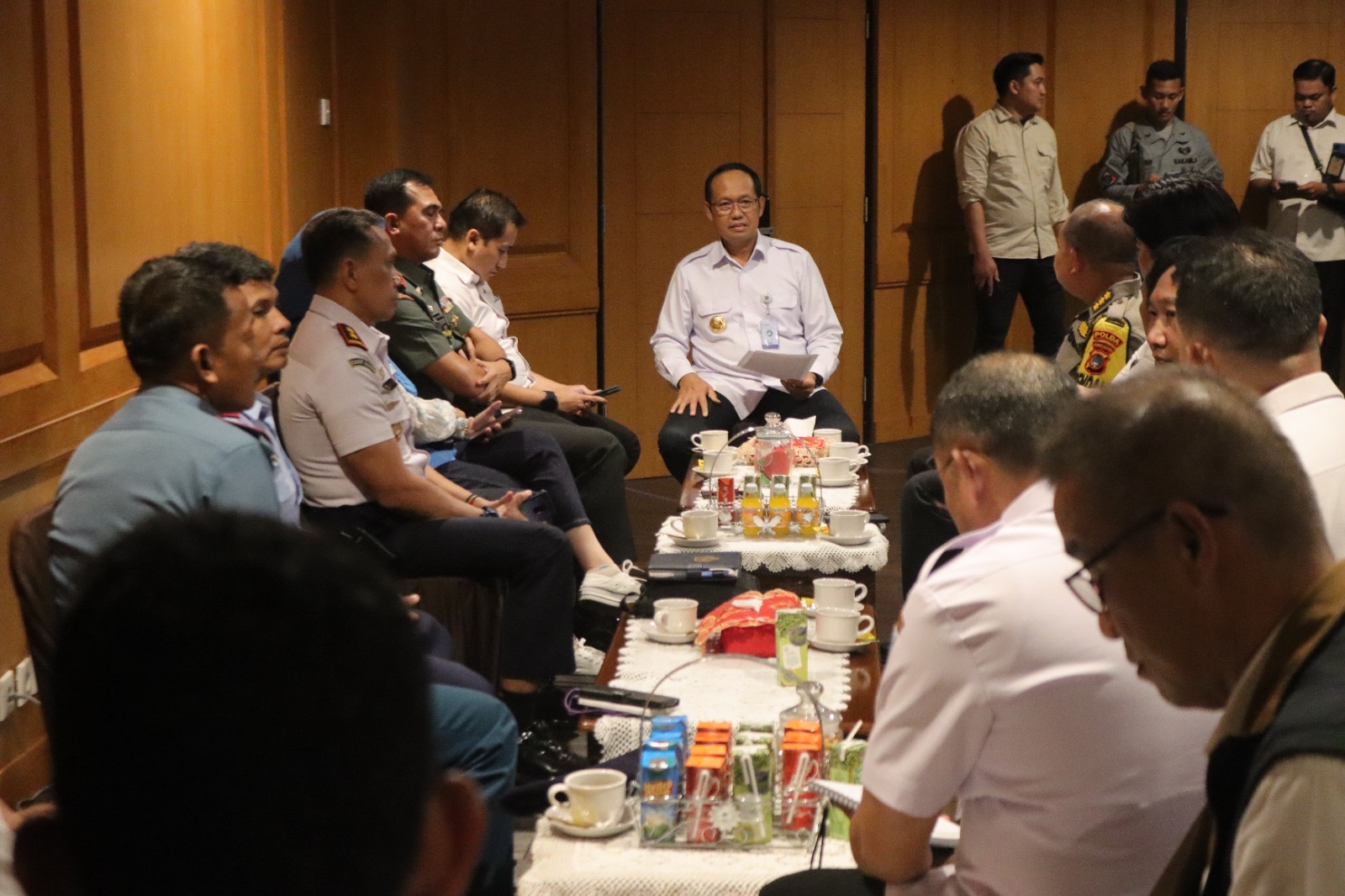 Pimpin Rakor Nataru, Pj Gubernur Sugito Antisipasi Sejumlah Hal