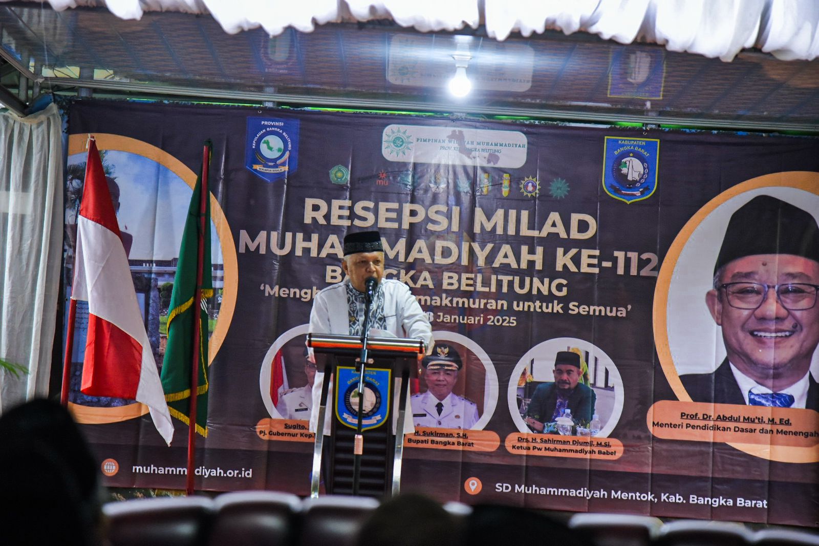 Ini Pesan Abdul Mu'ti di Milad Muhammadiyah Bangka Belitung