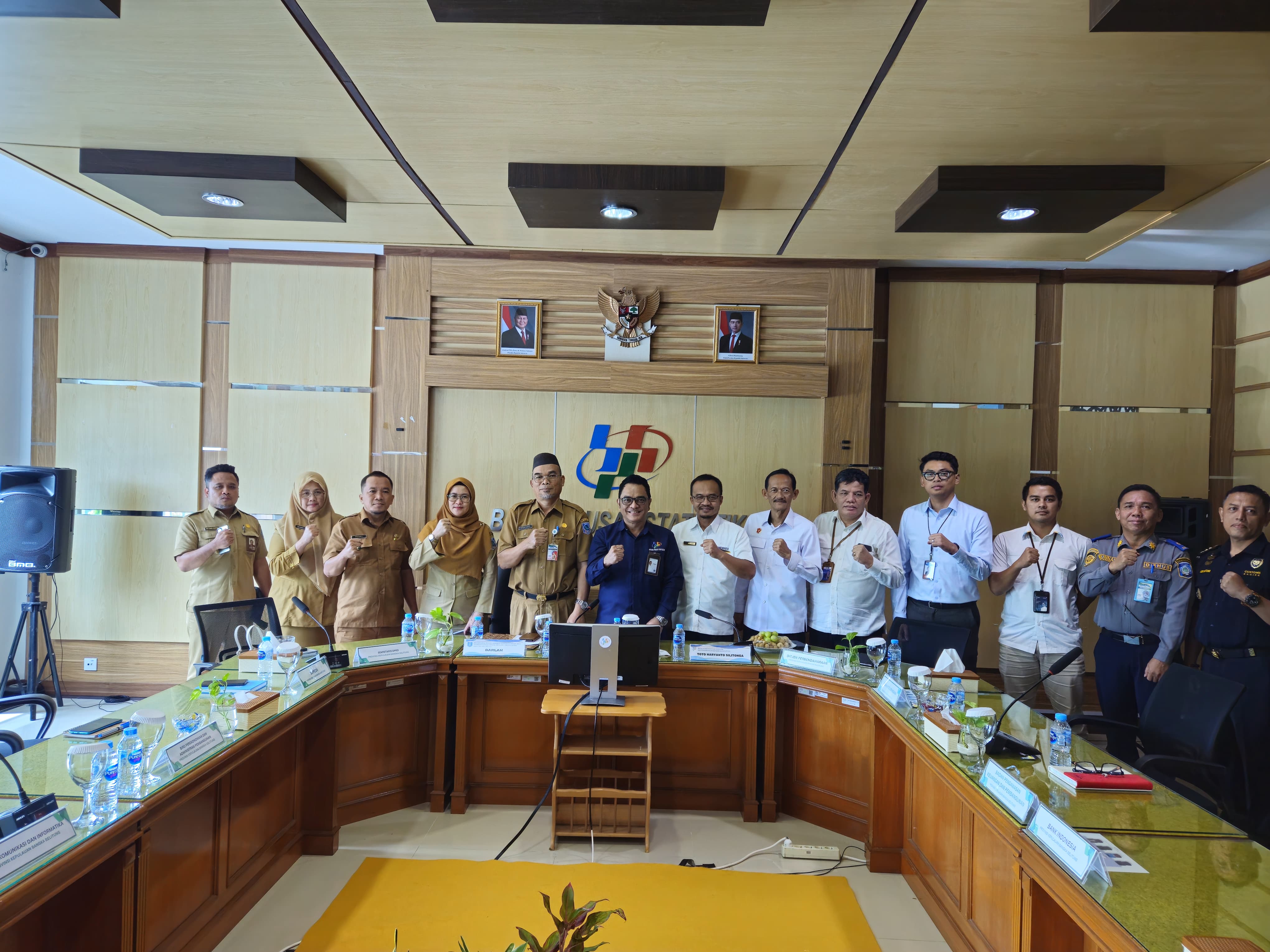 Bea Cukai Pangkalpinang Hadiri Perilisan Berita Resmi Statistik BPS Provinsi Kep. Babel