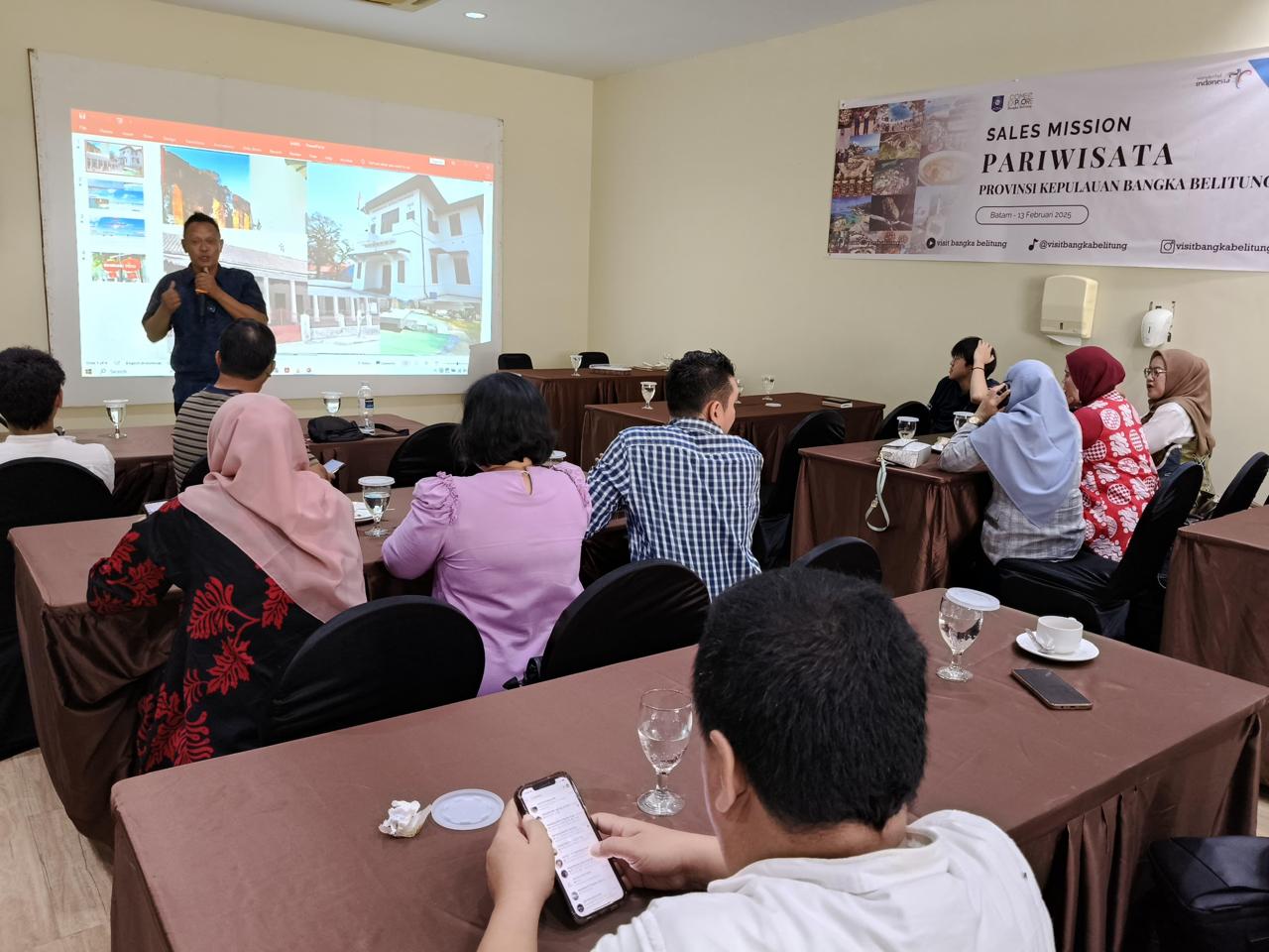 Sales Mission Pariwisata di Batam,  Peluang Tingkatkan Jumlah Kunjungan Wisatawan ke Babel