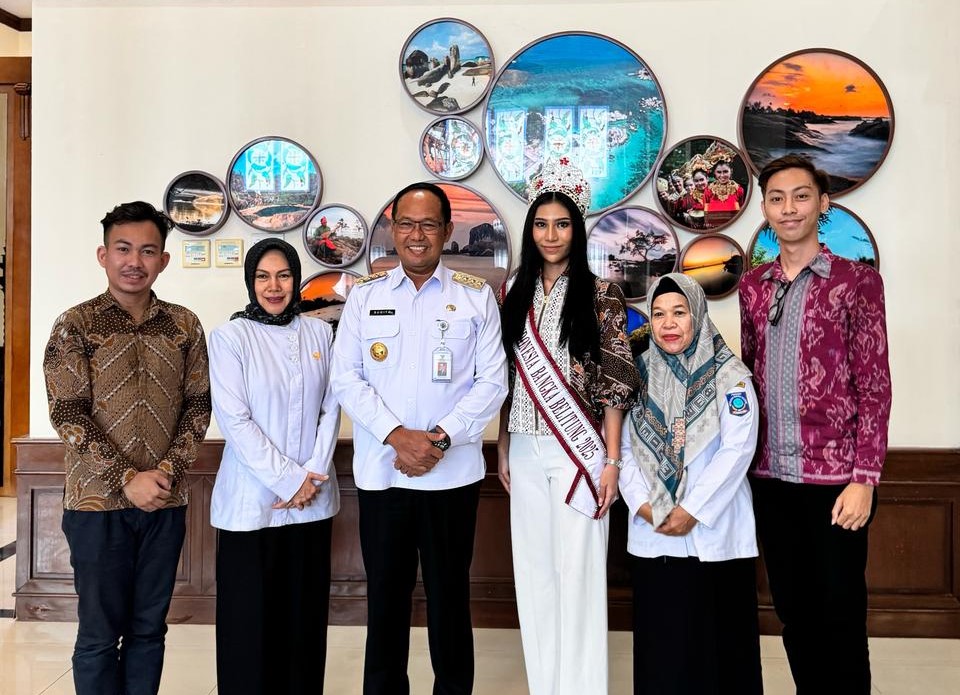 Mery Wiega Siap Harumkan Babel di Putri Indonesia 2025, Pj Gubernur Sugito Beri Dukungan Penuh