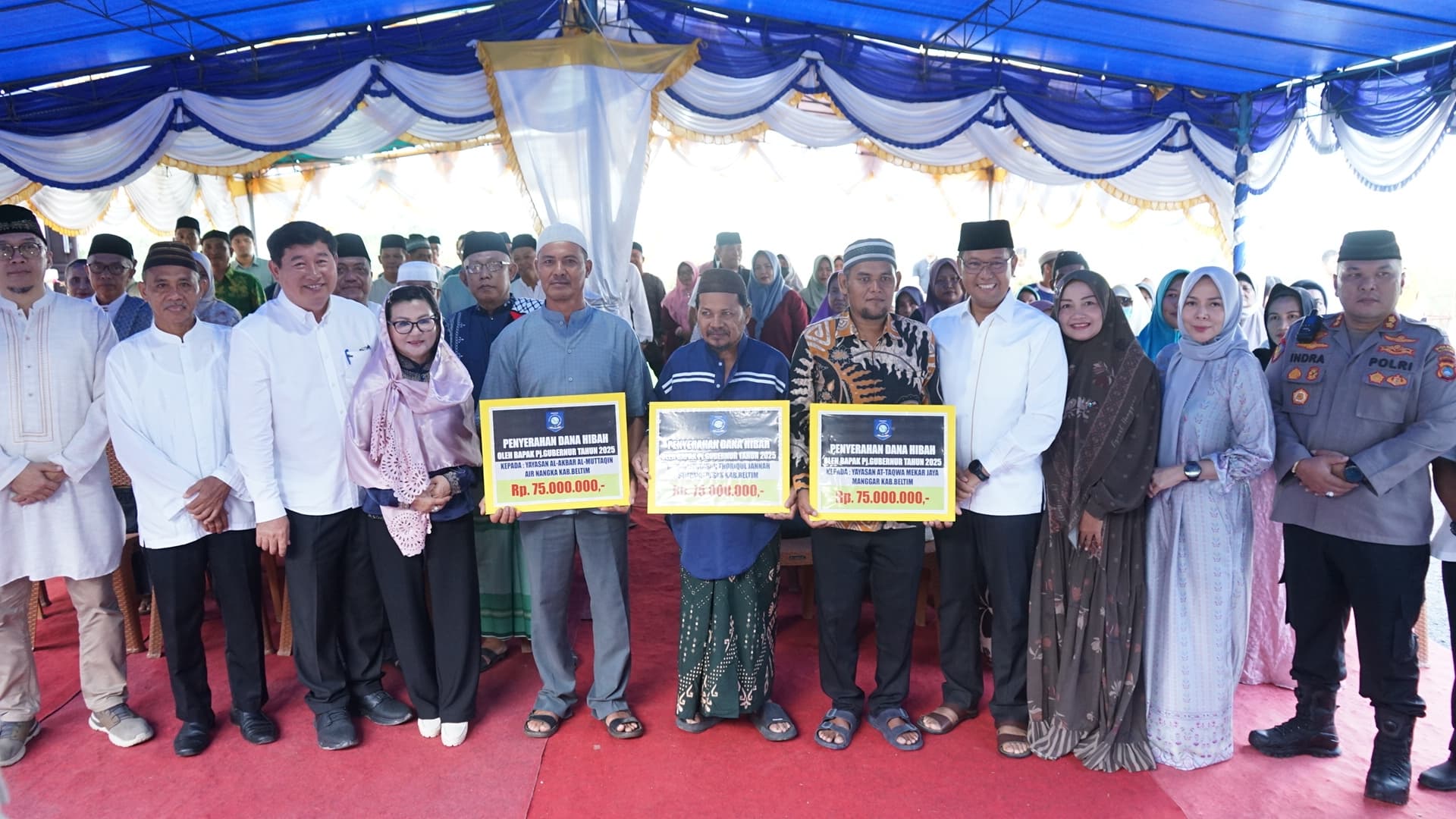 Safari Ramadan di Beltim, Pj Gubernur Sugito Sampaikan Harapan untuk Babel