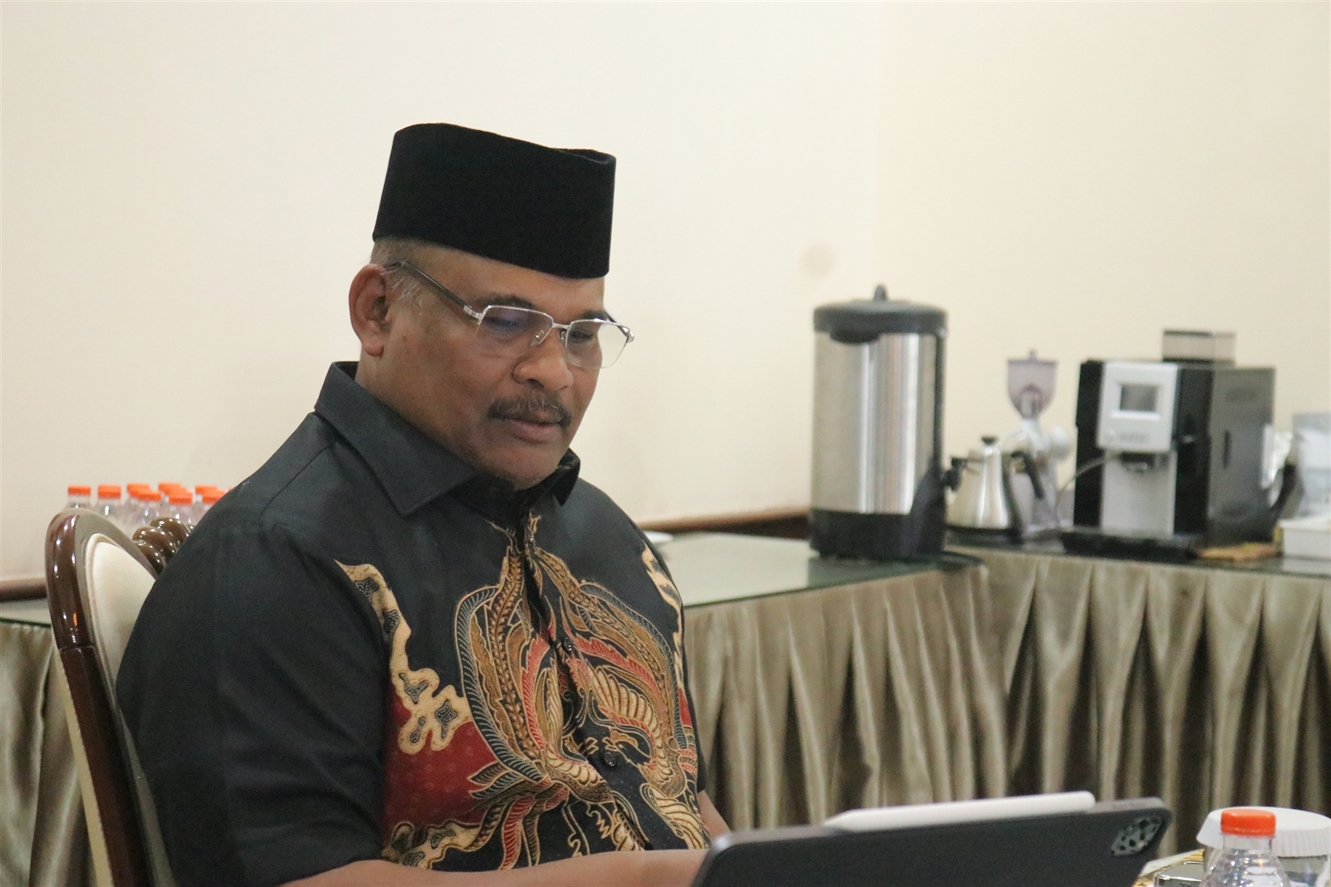 Pj Gubernur Safrizal Pimpin Rapat Forum Koordinasi, Monitoring, dan Evaluasi Pelaksanaan PESIAR