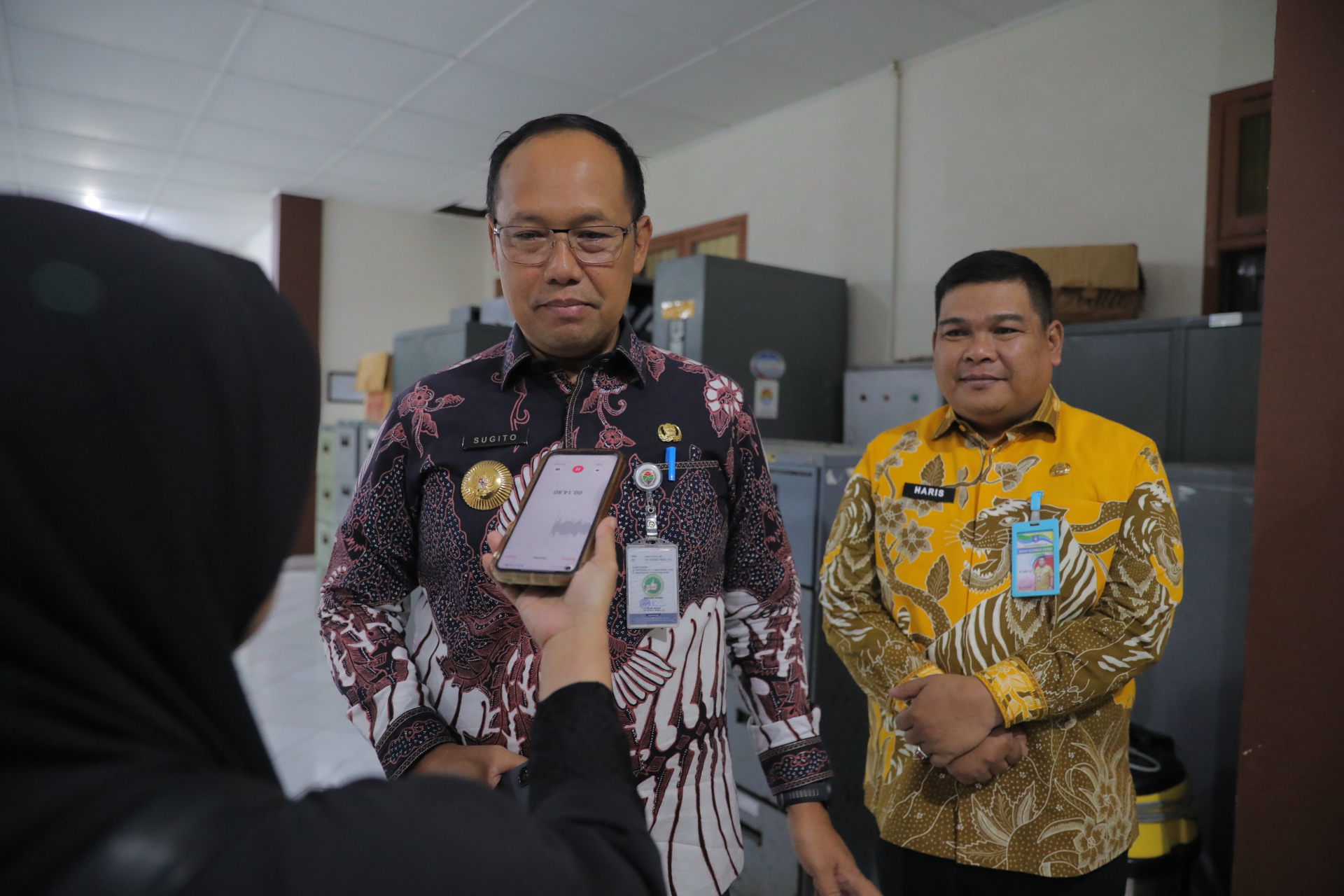 Kunjungan Pj Gubernur Sugito di Bakuda